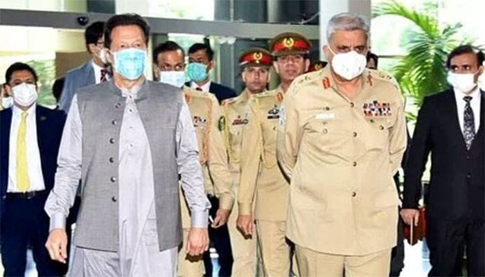 وزیر اعظم عمران خان اور آرمی چیف کا این سی او سی کا دورہ 