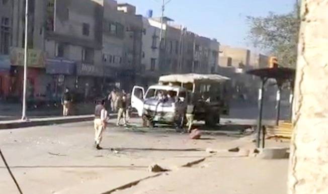 سریاب روڈ بلوچستان یونیورسٹی کے قریب بم دھماکے کا مقدمہ درج