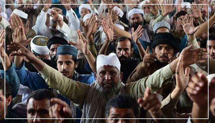 TLP,Pakistan Thereek Labik Pakistan,Sheikh Rasheed,Dharna,Long March