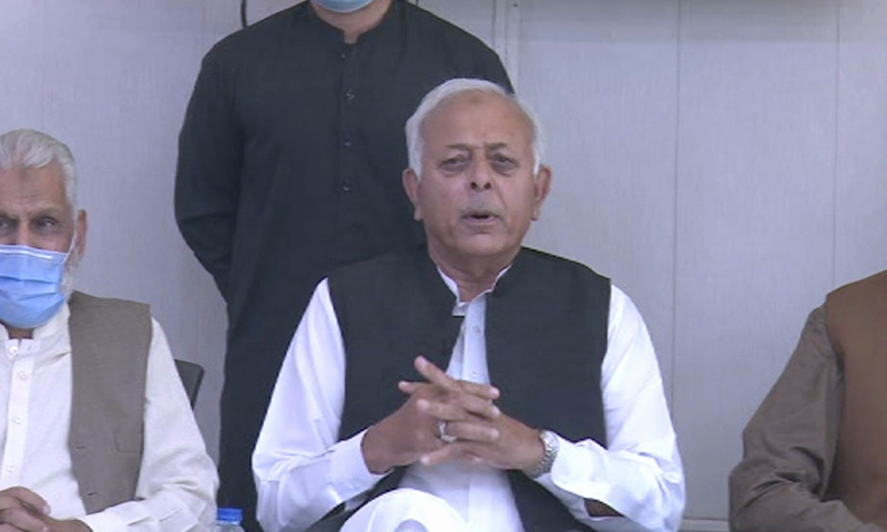 پی ڈی ایم ڈاکوؤں کا ٹولہ ہے، نوازشریف تابوت میں ہی پاکستان آسکتے ہیں: غلام سرور خان