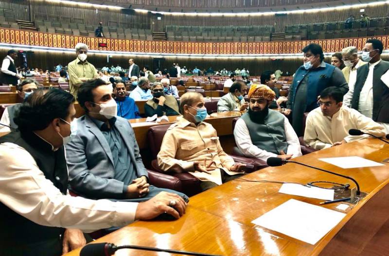 مسلم لیگ ن کا حکومت کے خلاف عدم اعتماد کی حمایت نہ کرنے کا فیصلہ