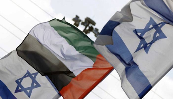 Israel and UAE,Israel Flag in UAE,