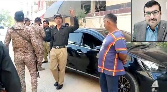 کراچی : نامعلوم افراد کی فائرنگ سے  سیکرٹری سندھ بار کونسل عرفان علی مہر قتل