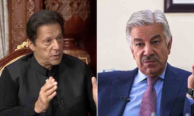 خواجہ آصف کی درخواست پر وزیراعظم عمران خان کو نوٹس جاری