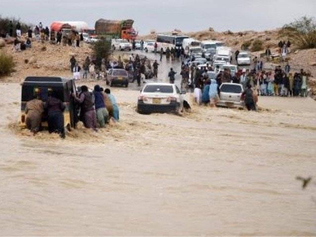  بلوچستان: طوفانی بارشوں نے تباہی مچا دی، ایمرجنسی نافذ