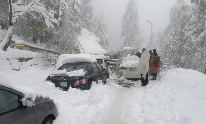 مری میں داخلے پر پابندی میں 17 جنوری تک توسیع 