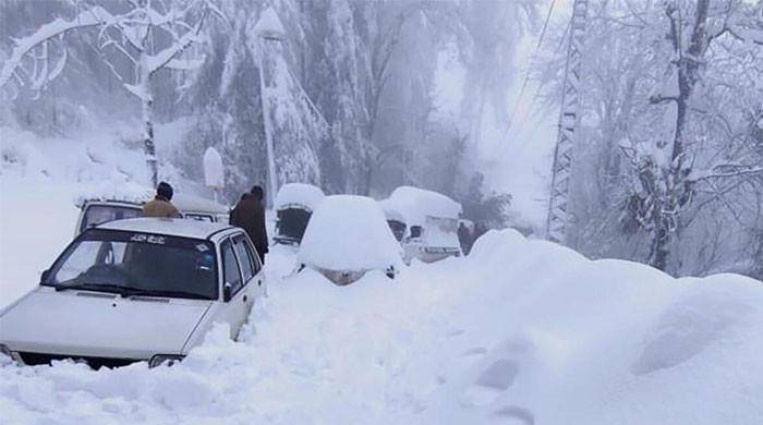 Murree , Snowfall, Snowstorm , Tourism 