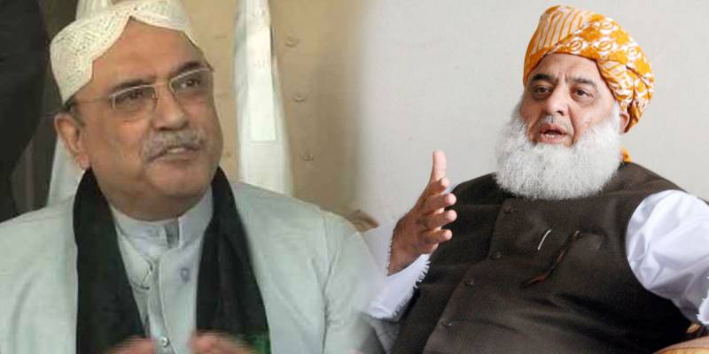آصف زرداری کا مولانا سے رابطہ، حکومت کے خلاف مل کر احتجاج کی پیشکش