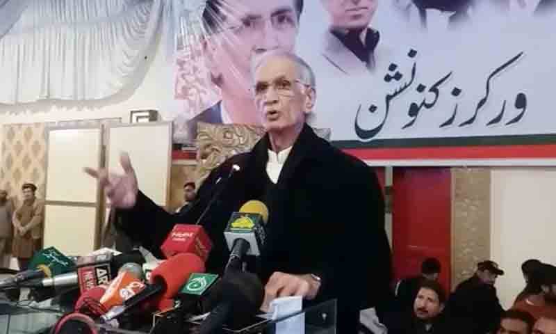  الیکشن میں ہار کی وجہ اپنی غلطیاں ہیں، پرویز خٹک