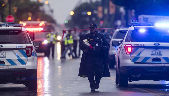 US Police Firing, Newyork