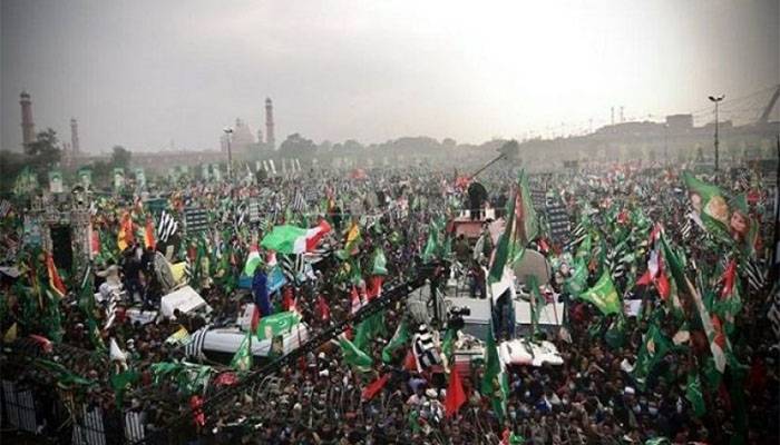 Pakistan PDM,Molana Fazal ur Rehman,Shahbaz Sharif,PMLN,Long March