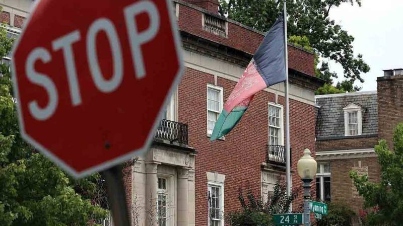  امریکا کا افغان سفارت خانہ بند کرنے کا اعلان