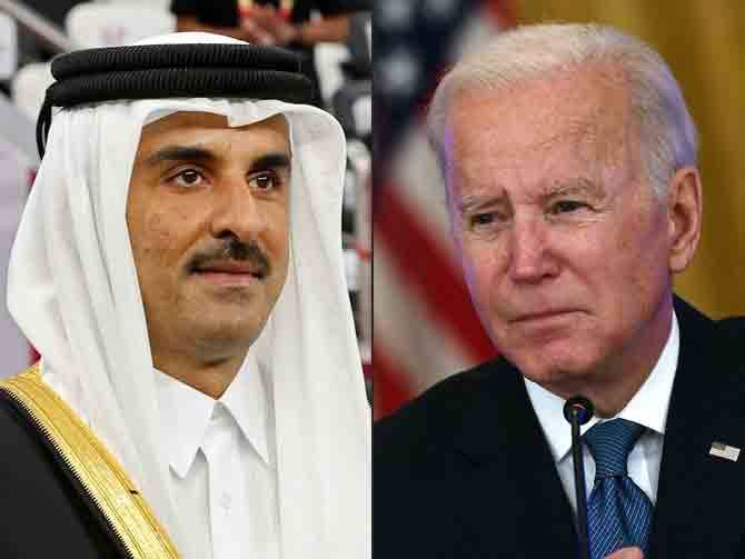 جوبائیڈن نے امیر قطر کو امریکا آنے کی دعوت دے دی