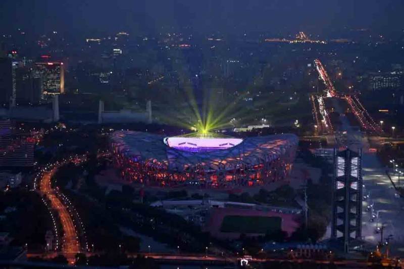 اولمپکس 2022 کی افتتاحی تقریب کا آغاز، وزیر اعظم عمران خان کی شرکت