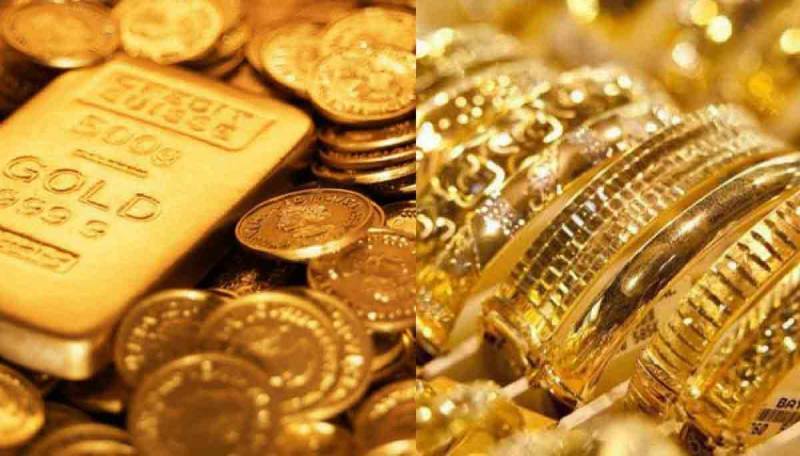  سونے کی فی تولہ قیمت میں 100 روپے کمی