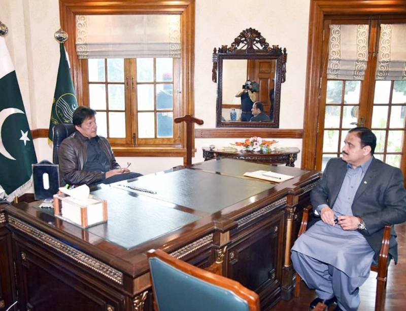 وزیراعظم سے وزیراعلیٰ پنجاب کی ملاقات، صوبے کے انتظامی اور امن و امان سے متعلق امور پر تبادلہ خیال 
