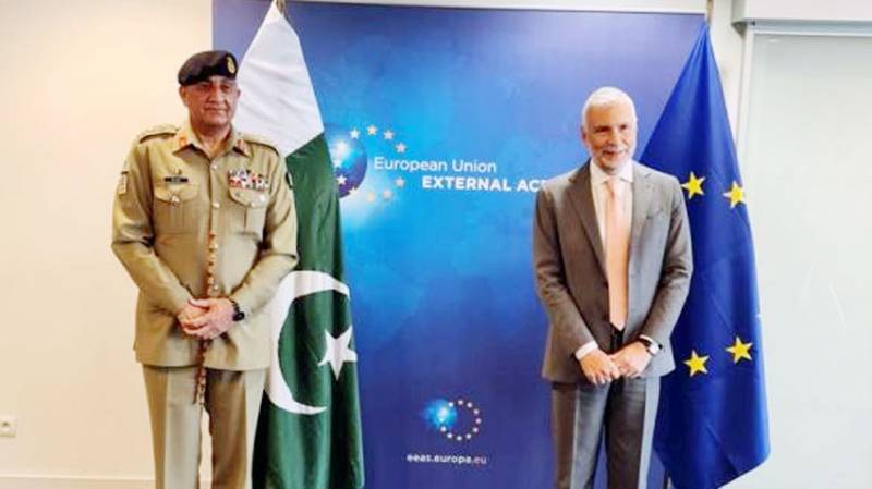 پاکستان یورپی یونین کے ساتھ تعلقات کو بہت اہمیت دیتا ہے، آرمی چیف