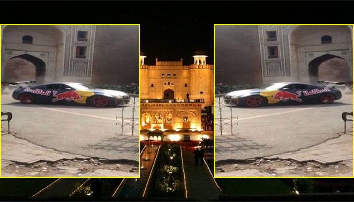Lahore Shai Qila Car Drifting