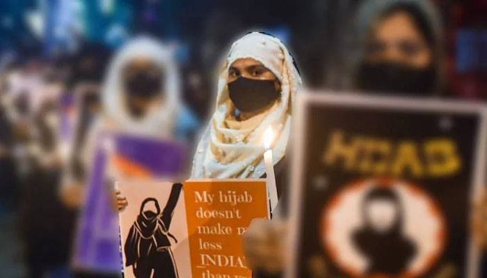 بھارت میں انتہا پسندی کی تمام حدیں پار ،حجاب پہننے والوں کیخلاف دل دہلا دینے والا اعلان 