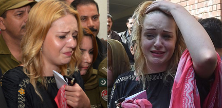 غیر ملکی ماڈل کی وطن واپسی کی درخواست پر وزارت داخلہ کو نوٹس