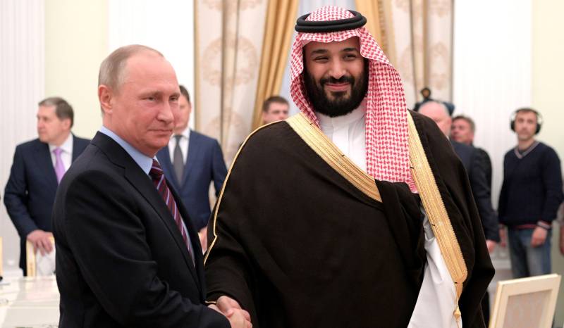 روسی صدر اور سعودی ولی عہد کے درمیان ٹیلی فونک رابطہ