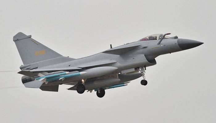 Chinese Fighter, J-10, J-10 Reached in Pakistan