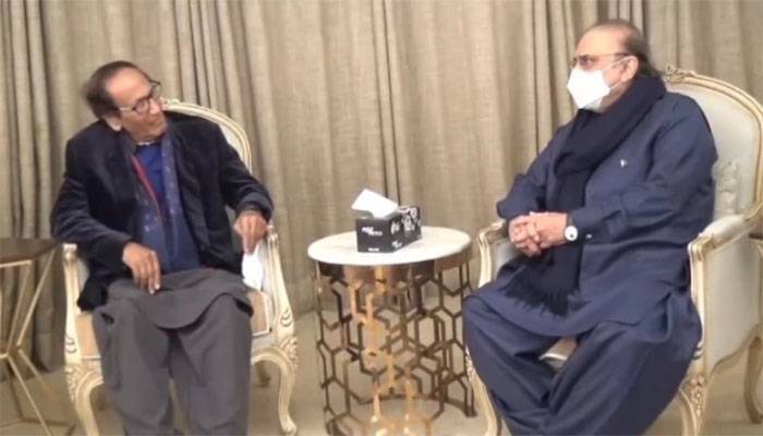Ch Shujat, Asif Zardari, PPP, PMLQ, PMLN