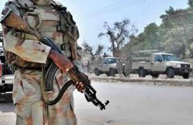 سیکورٹی فورسز اور دہشت گردوں میں جھڑپ ، 2 جوان ،3 شہری شہید، 4 دہشت گرد ہلاک 