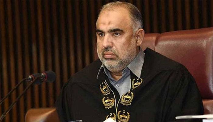 سپیکر قومی اسمبلی اسد قیصر نے تحریک عدم اعتماد ،اجلاس سے قبل خاموشی توڑ دی 