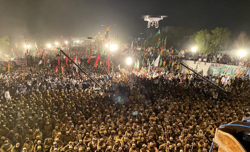 پی ڈی ایم کا اسلام آباد میں پڑاؤ اور جلسہ ختم کرنے کا اعلان