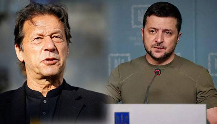 وزیر اعظم عمران خان اور یوکرینی صدر کے درمیان ٹیلی فونک رابطہ 