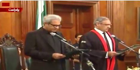 عمر سرفراز چیمہ نے گورنر پنجاب کا عہدہ سنبھال لیا 