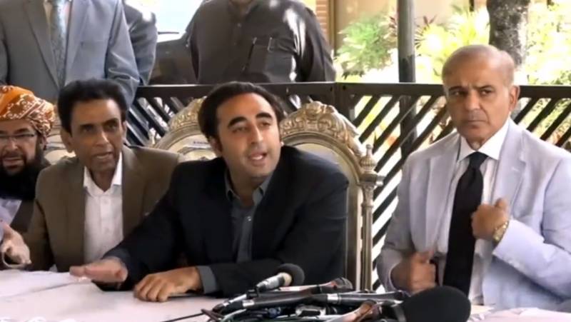متحدہ اپوزیشن کا اسمبلی بحال کر کے انتخابی اصلاحات کے بعد نیا الیکشن کرانے کا مطالبہ
