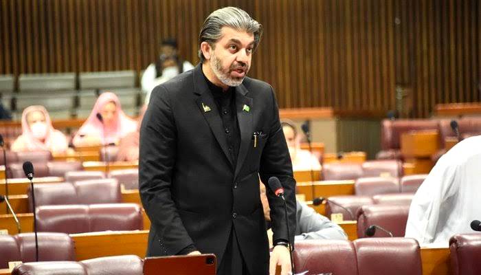 علی محمد خان پارلیمینٹ سے عمران خان کی نشانی اٹھا لائے