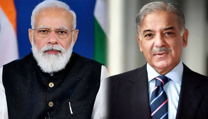 نریندرا مودی کی مبارکباد پر شہباز شریف کا شکریہ