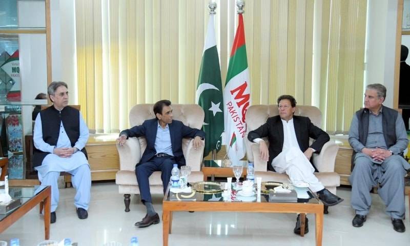 امریکی سازش ثابت کریں آپ کا ساتھ دیں گے: ایم کیو ایم کی عمران خان کو پیشکش 