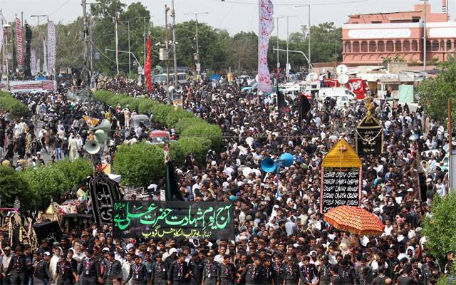 یوم علیؓ کےموقع پر لاہور سمیت مختلف شہروں میں جلوس، سکیورٹی کے سخت انتظامات