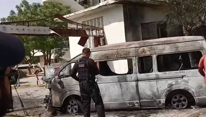 کراچی یونیورسٹی دھماکہ خود کش حملہ تھا ،حملہ آور خاتون برقع پوش تھی