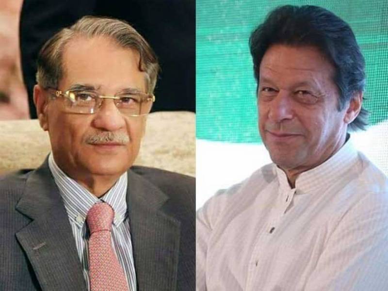 عمران خان سے ملاقات کے بعد ثاقب نثار کا پہلا رد عمل آگیا