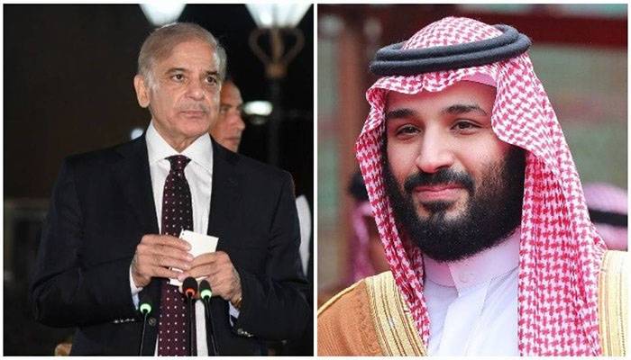 محمد بن سلمان کی دعوت پر وزیر اعظم شہباز شریف کا دورہ سعودی عرب 