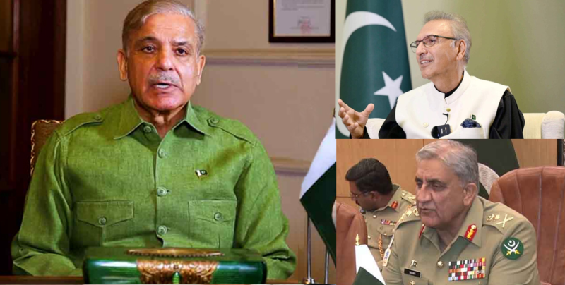 وزیراعظم کا صدر علوی اور سروسز چیفس کو ٹیلی فون، عید کی مبارکباد 