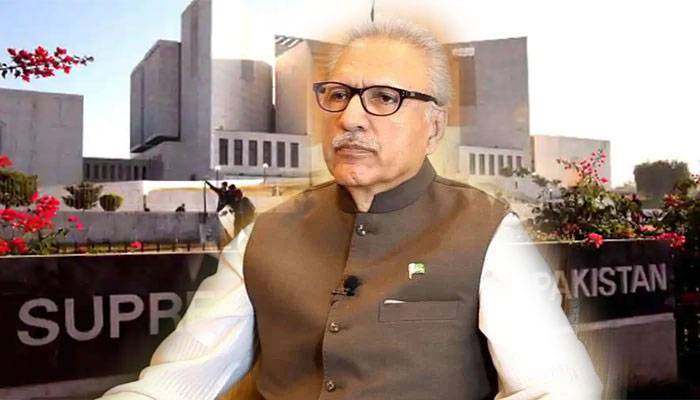 صدر عارف علوی کا حکومت تبدیلی سازش کی تحقیقات کیلئے جوڈیشل کمیشن بنا نے کیلئے چیف جسٹس کے نام خط