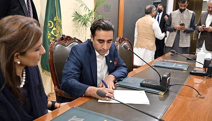 وزیر خارجہ بلاول بھٹو زرداری امریکہ پہنچ گئے 