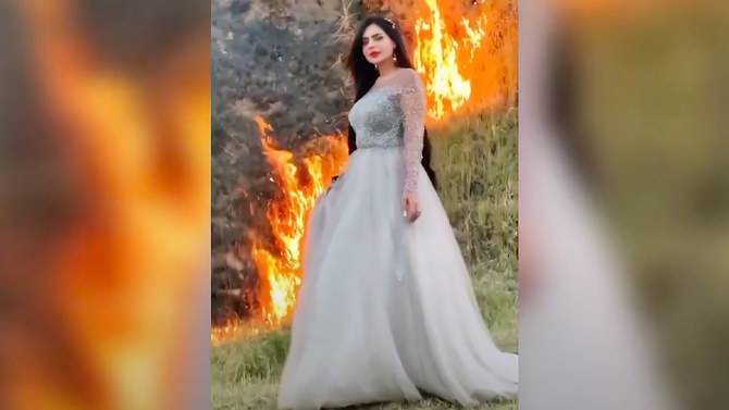 مارگلہ ہلز پر آگ لگا کر ٹک ٹاک ویڈیو بنانیوالی خاتون کیخلاف مقدمہ درج