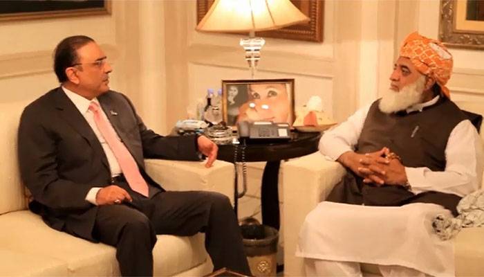 زرداری ،مولانا فضل الرحمن کی اہم ملاقات میں بڑا فیصلہ 