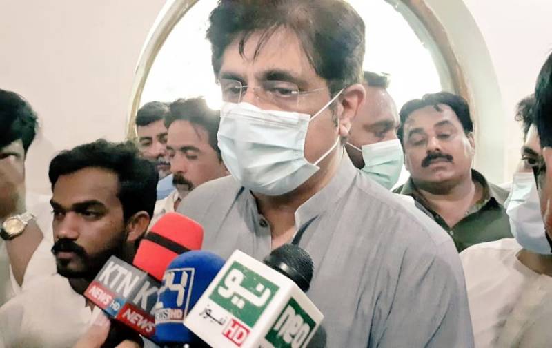 عمران خان اور آصف زرداری نے لیک آڈیو کی تردید نہیں کی: مراد علی شاہ