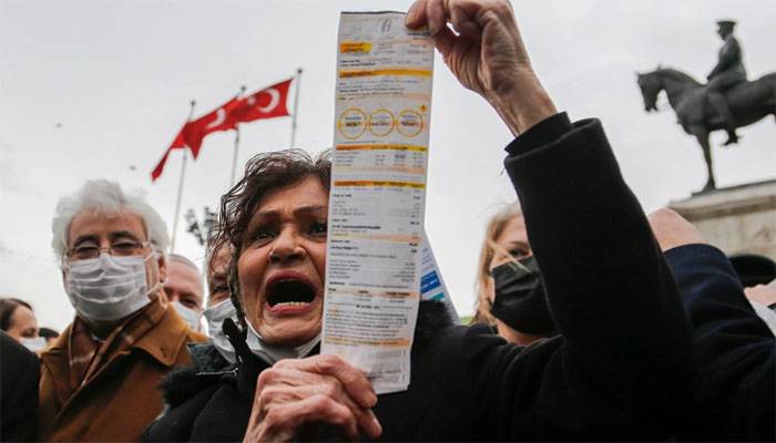 ترکی میں بھی مہنگائی کی شرح سال کی بلند ترین سطح پر پہنچ گئی 