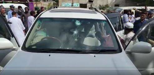کراچی ضمنی انتخاب ،علامہ سعد رضوی کی گاڑی پر فائرنگ ہوئی: ترجمان، قائمخانی کی گاڑی پر بھی حملہ ہوا: پی ایس پی