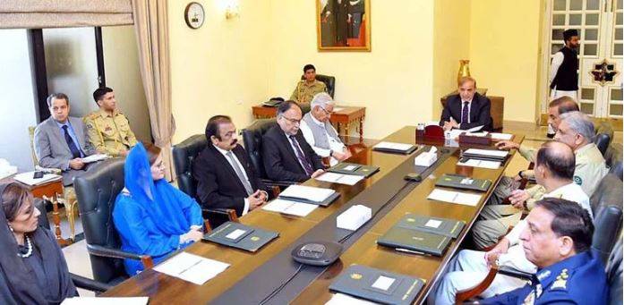 وزیر اعظم کی زیر صدارت قومی سلامتی کمیٹی کا اجلاس، عسکری قیادت بھی شریک 