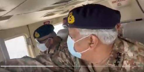 آرمی چیف دورہ سعودی عرب کے بعد سیدھے کراچی پہنچ گئے 